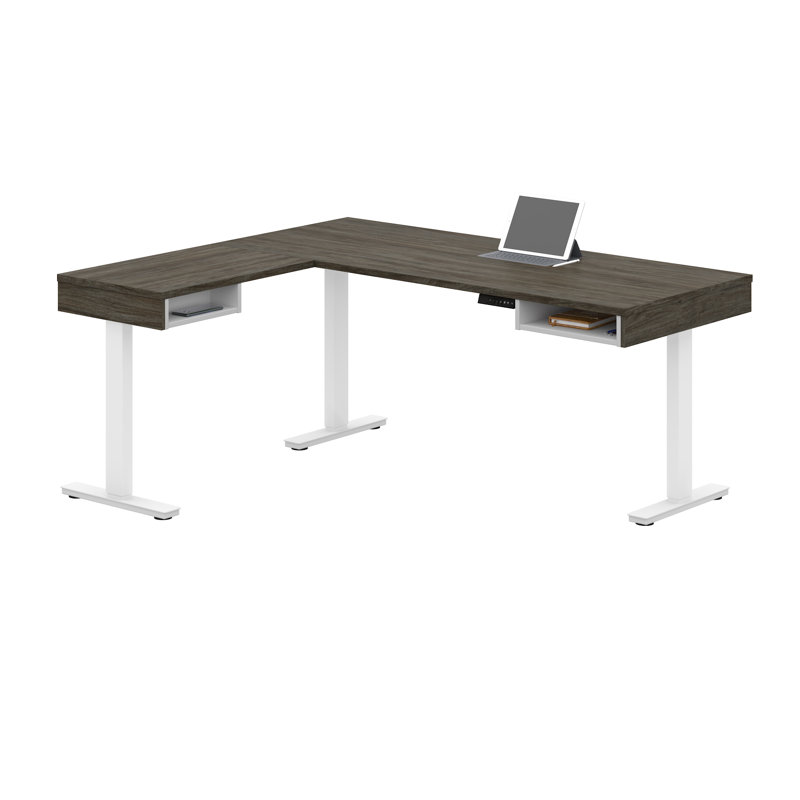 Orren Ellis Thilebrook Height Adjustable LShape Standing Desk